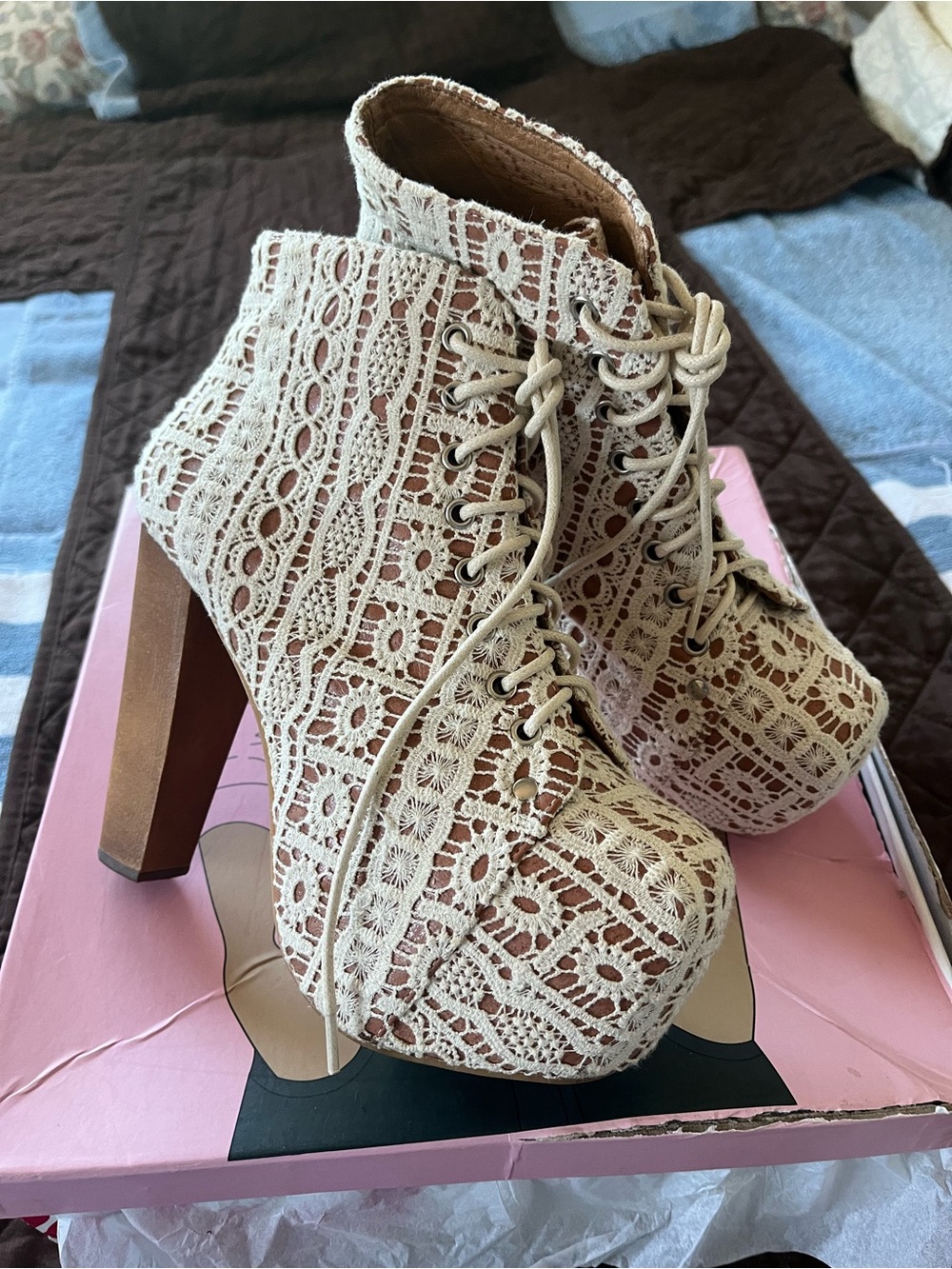 JEFFREY CAMPBELL “LITA-MAC” PLATFORM BOOTIES